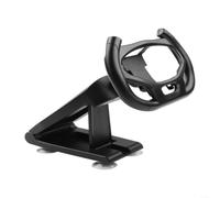 Glewi Steering Wheel Holder for PS5, ABS Suction Cup Mount for Racing Games, Secure Stable Bracket 23x13x10cm Black