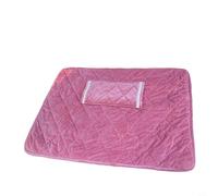 Glewi Usb Heated Throw,Washable Electric Blanket,Cordless Heating Lap Blanket,Constant Temperature Shawl,Portable Office Warme(Peach)
