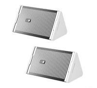 Glewi Water Leak and Rain Sensor with 37 Electrodes, IPX7 Waterproof BLE for Smart Home Flood Detector for Automated Alerts(2PCS)