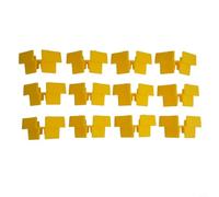 Glewi Yellow White 12 Pcs Tray Stackers for Harvest Right Freeze Dryer Space Saving Vertical Storage Plastic Kit(yellow)