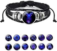 Gleym Bracelet,Manifestation Bracelet,Zodiac Signs Spirit Bracelet,Adjustable Zodiac Constellation Universe Spirit Bracelet,Spirilet Bracelet Zodiac Manifestatio,Jewelry Gifts for Unisex (Capricorn)