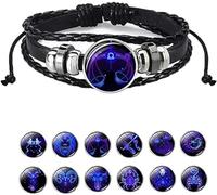 Gleym Bracelet,Manifestation Bracelet,Zodiac Signs Spirit Bracelet,Adjustable Zodiac Constellation Universe Spirit Bracelet,Spirilet Bracelet Zodiac Manifestatio,Jewelry Gifts for Unisex (Libra)