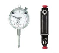 GLFLOW 0-1" for dial Indicator Combination Kit With Magnetic Base, 0001" Accuracy, For Industrial Testing, Hardened Steel Contact Points, Metal Case(625-0460)