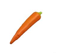 GLFLOW 10-Pack Plastic Carrot Model Decorative Vegetables With Realistic Texture For Teaching Aids, Photography Props, Office And Home Display