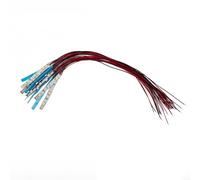GLFLOW 15Pcs Pre-Wired 3528 for SMD LED Light Strip, Flexible 12V-18V Lamp For Model Railway, Dollhouse & Building Layout, Warm White(Warm Light)