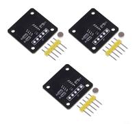 GLFLOW 3-Pack MT6701 Hall Effect Encoder, 360 Degree Angular Position Sensor, 5Μs Low Latency For Industrial Automation Projects