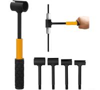 GLFLOW 4-in-1 Adjustable Steel Door Hinge Straightener Tool With Wrench For Sheet Steel Doors And Quick Repair Alignment