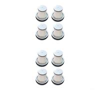 GLFLOW 4 Pack High Efficiency Filter Dust Garbage Pet Hair Washable Replaceable HEPA Filter Compatible with Fanttik Slim V8 for APEX, V9 Mix, V10 Mix Cordless Vacuum Cleaner(8 PACK)
