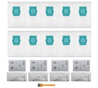 GLFLOW 5 Layer Filtration Vacuum Cleaner Bags, Vacuum Cleaner Bags Compatible With For Miele Pure T/U Guard S1 L1 Junior Silence Allergy 5-Layer Microfiber(B)