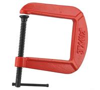 GLFLOW Adjustable Metal G Clamp With Wide Throat Depth Strong Fixing Tool For Furniture Building Welding Cutting(a)
