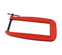 GLFLOW Adjustable Metal G Clamp With Wide Throat Depth Strong Fixing Tool For Furniture Building Welding Cutting(e)