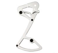 GLFLOW Aluminum Alloy Rear Derailleur Inner Plate CNC Machined 7075-T651 for Garbaruk Cage Compatible with for SRAM NX/GX/X1/X01/XX1/Apex/Rival/Force/Eagle Series Bicycles, Black(Silver)