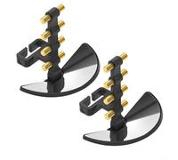 GLFLOW Antenna Range Extender For DJI RC 2 RC Pro AIR3S For Mavic3pro, Real-time Image Transmission, Easy Install 2-Pack Brass Aluminum