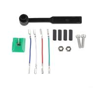 GLFLOW ATN95E Replacement Stylus For Audio-Technica AT95E Cartridge, Elliptical Tip, Includes Brush And Wires