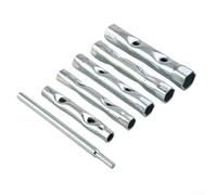 GLFLOW Auto Repair Box Spanner Kit 8-17mm Double End | Double-ended design, 8-17mm metric sizes, deep reach for tight spaces, includes torque bar, automotive use