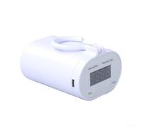 GLFLOW Automatic Plant Watering System with Timer, 2/8/12 Head Pump, Battery-Powered Controller for Indoor Garden(A)