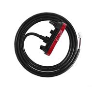 GLFLOW Bicycle Light Safety Visible Day rear bike light and Night Waterproof LED Rear Tail Light for Ninebot F2 F2 Plus F2 Pro Electric Scooter, Red ABS