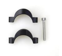 GLFLOW Bicycle Riser Spacers Alloy Handlebar Heightening Pad 10MM/20MM Black For TT Road Bike Cyclist(10MM)