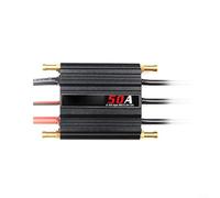 GLFLOW Brushless ESC Speed Controller Programming Card, 2-6S Lithium Battery Support, BEC 5.5V/5A, For Remote-Controlled Boats(50A)