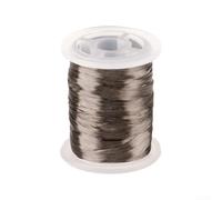 GLFLOW Carbon Fiber Rod Guide Wrapping Line 15M, Black Binding Thread For Fishing Rod Building And Repair, For Attaching Guide Rings With Epoxy