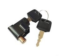 GLFLOW Compatible With for HAILONG E-Bike Battery Case Lock, Head Tube Security Device, Lightweight Aluminum(7-15mm)