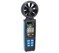 GLFLOW Digital Anemometer With Rotating Sensor Measures Multiple Units And Wind Temperature For Ventilation Engineering Airports And Wind Energy Projects