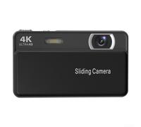 GLFLOW Digital Camera 1300W With 3-Inch Screen, Compact Mirrorless Camera For Beginners, Lightweight 11 X 3 X 10 Cm, Stylish Colors For Student Travel Use(Black)