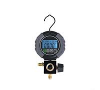GLFLOW Digital Hvac Pressure Tester, 0-6000 KPa Digital Manifold Pressure Gauge, ABS HVAC Tester For R134A/ For R1234YF/R22(MG-201 Single Meter)