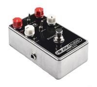 GLFLOW Distortion Pedal, Brown Distortion Guitar Effect Pedal With Reverb Delay Buffer For Vintage Modern Switch 6.5W DC 9V