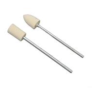 GLFLOW Extended Wool Grinding Head, Wool Polishing Wheel For Rotary Tools, 65Mm Grinding Head With 3Mm Shank, 12Pc Extended Set