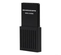 GLFLOW External Hard Drive Box NVME M2 2230 SSD Enclosure for Xbox Series X S Aluminum Alloy Black 7x6x3cm Gaming Storage Expansion for Gamers