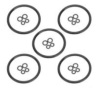 GLFLOW For Cornelius Keg O-Ring Seal Kit, Silicone Rubber Gaskets For Ball Lock Lid, Post, Dip Tube, Homebrew Brewing Replacement Parts(C)