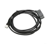 GLFLOW for SIEMENS LOGO! PLC Programming Cable 6ED1057-1AA01-0BA0, USB-CABLE Adapter For Industrial Control, 3 Metre Black Wire