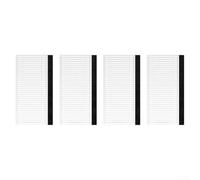 GLFLOW Hepa Filter Replacement Kit Compatible With For Lefant M3- And M3-Max Robot Vacuum Cleaner, Washable White Filter Paper, 4/10 Pack(4 PACK)