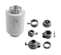 GLFLOW Hive Radiator Valve, Smart TRV Controller For Zigbee Temperature Control Valve With LCD Screen And Anti-Calcification Function