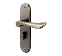 GLFLOW Interior Door Lock Set Quiet-Close Handle With Coating Hinges And Door Position Stopper For Wooden Interior Doors Hardware(1)