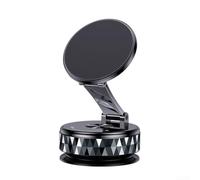 GLFLOW K13 Magnetic Car Phone Holder with Secure Suction Mount for Various Driving Situations (Black)