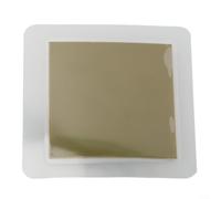 GLFLOW Magnetic Field Viewer Film 25X25mm Yellow, Portable Membrane For Visualizing Invisible Fields, Compatible With Curved Surfaces, Lab Quality Control Tool(C)