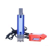 GLFLOW Portable Oil Water Transfer Pump 18V Lithium Battery Powered Submersible Pump With 2.4M Cable For Diesel Fluid 40-60L/Min