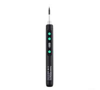 GLFLOW Portable USB Powered Digital Soldering Iron With LED Screen Temperature Adjustment, Black
