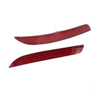 GLFLOW Rear Bumper Red Reflector Pair for 5 Series F10 M Sport 2010-2016, Left and Right Replacement Tail Light Reflective Lens with OEM 63147842955 63147842956