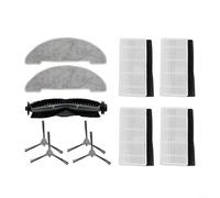 GLFLOW Replacement Main Roller And Side Brushes For Ultenic D5, D5S, D5S Pro, D5S Pro+ Robot Vacuum, Cleaning Accessories(4)