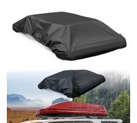 GLFLOW Roof Box Cover, Car Rack Cover, Silver-Coated 210D Waterproof, Dustproof, 4 Sizes(170 * 145cm)