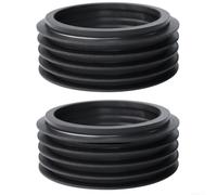 GLFLOW Rubber Gasket drainage pipe sealing rings Sealing Ring Adapter for 90mm to 110mm Drainage Connection, Leak-Proof Toilet and Water Tank Fittings(Five floors)