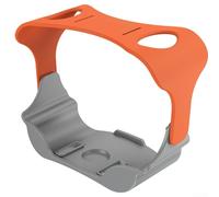 GLFLOW Silicone Propeller Strap For DJI Air 3 - Secure Blade Holder With Compact 10X10x5 Cm Design, Compatible For DJI Air3S, Grey and Orange(Orange)