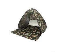 GLFLOW Spacious Pop-up Beach Tent 165x150x110 cm for Outdoor Adventures, UV-resistant Lightweight Sun Shelter, Portable Camping Tent for Families(Camouflage)