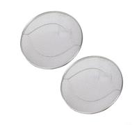 GLFLOW Stainless Metal Splatter Guard for FG551 for Smart XL Grill, Double-Layer Fine Mesh, Limit Hot Oil Spray, for Air Fryer Accessory, 7.67in(2-pack)