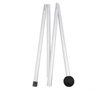 GLFLOW Telescopic Tent Poles,Adjustable Camping Tent Poles,1.6/2m Foldable Beach Canopy Tent Pole For Camping Party(4 section)