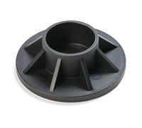 GLFLOW To Home Swimming Pool Leg Cap,For Metal Frame Stand Pool Leg Cap,For Intex, Small Rectangular Pools Reliable Black Base(1 PACK)