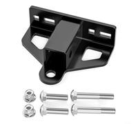 GLFLOW Turn Lawn Mower Trailer Hitch,With 1-1/4" Receiver Steel Trailer Hook 7000Lbs Capacity Black